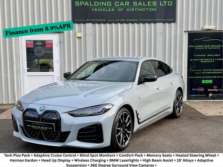 BMW I4 M50 83.9kWh Gran Coupe Auto 4WD 5dr