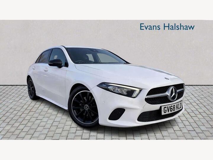Mercedes-Benz A CLASS DIESEL HATCHBACK 1.5 A180d Sport (Executive) 7G-DCT Euro 6 (s/s) 5dr Mercedes-Benz A CLASS DIESEL HATCHBACK 1.5 A180d Sport (Executive) 7G-DCT Euro 6 (s/s) 5dr