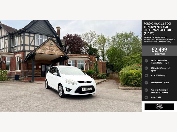 Ford C-MAX 1.6 TDCi Titanium Euro 5 5dr