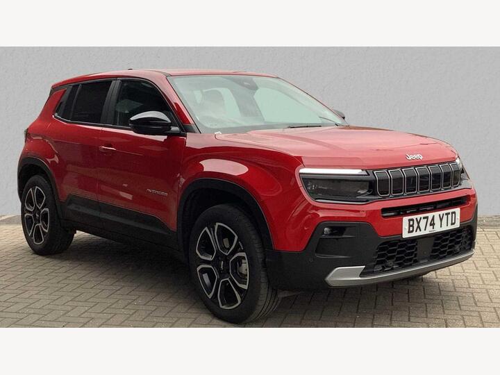 Jeep AVENGER HATCHBACK 1.2 E-Hybrid Summit E-DCT Euro 6 (s/s) 5dr Jeep AVENGER HATCHBACK 1.2 E-Hybrid Summit E-DCT Euro 6 (s/s) 5dr