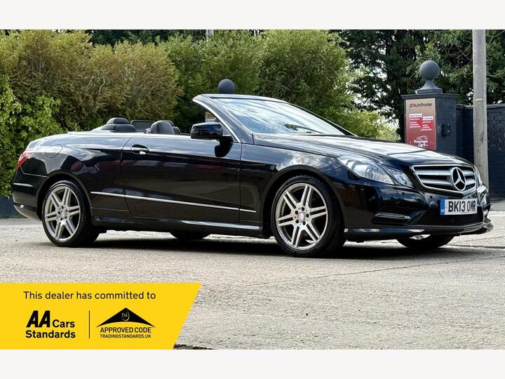 Mercedes-Benz E Class 3.0 E350 CDI V6 BlueEfficiency Sport Cabriolet G-Tronic Euro 5 2dr