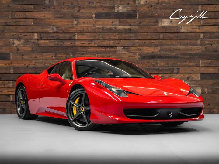 Ferrari 458 4.5 Italia F1 DCT Euro 5 2dr Ferrari 458 4.5 Italia F1 DCT Euro 5 2dr