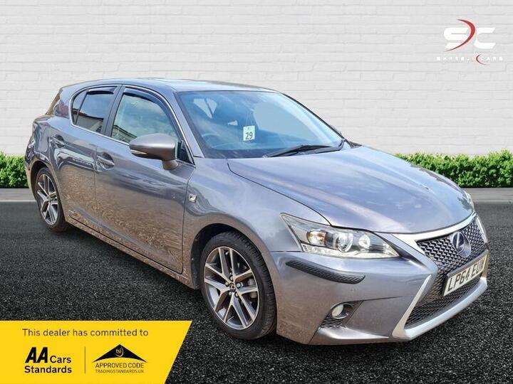 Lexus CT 1.8 200h F Sport CVT Euro 6 (s/s) 5dr