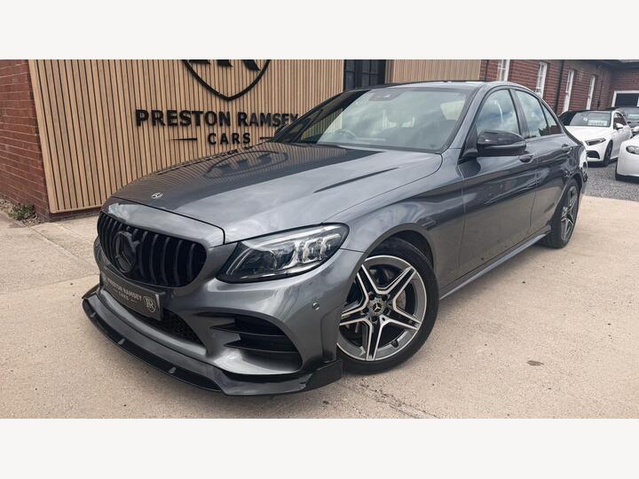 Mercedes-Benz C Class 2.0 C220d AMG Line (Premium) G-Tronic+ Euro 6 (s/s) 4dr