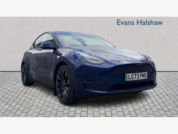 Tesla MODEL Y HATCHBACK (Dual Motor) Performance Auto 4WDE 5dr