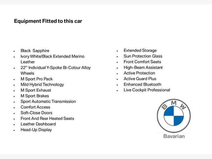 BMW X7 3.0 40d MHT M Sport Auto XDrive Euro 6 (s/s) 5dr