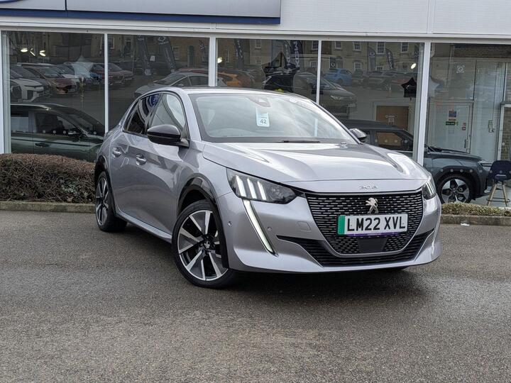 Peugeot 208 50kWh GT Premium Auto 5dr (7kW Charger)