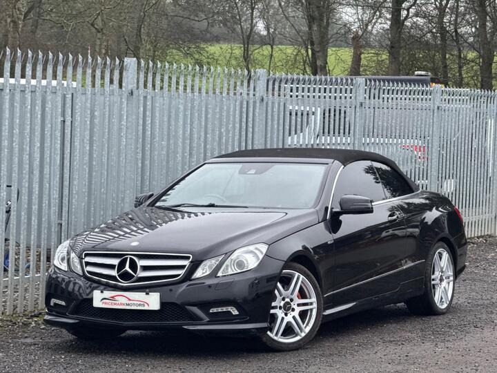 Mercedes-Benz E Class 3.0 E350 CDI V6 BlueEfficiency Sport Cabriolet G-Tronic Euro 5 2dr