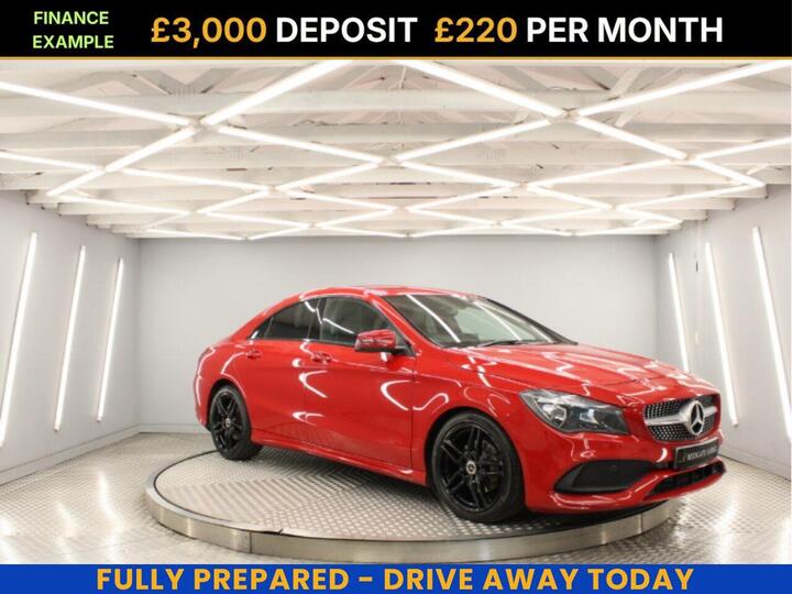 Mercedes-Benz CLA 1.6 CLA180 AMG Line Edition Coupe 7G-DCT Euro 6 (s/s) 4dr