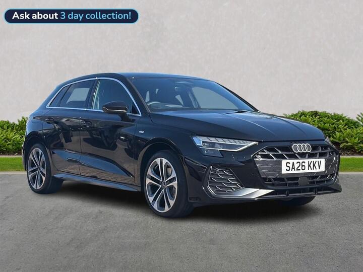 Audi A3 1.5 TFSI E 204 S Line 5dr S Tronic [Tech Pack]