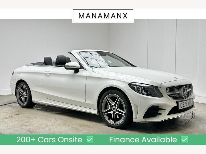 Mercedes-Benz C Class 2.0 C220d AMG Line (Premium) Cabriolet G-Tronic+ Euro 6 (s/s) 2dr