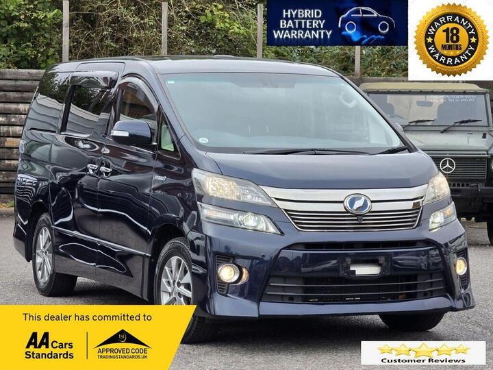 Toyota Vellfire MASSIVE SPEC,18M WARRANTY,WARRANTED MILE