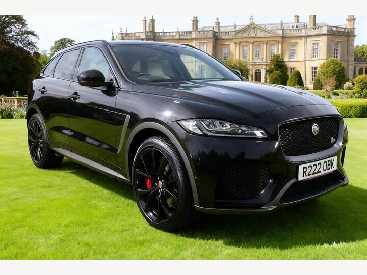 Jaguar F-PACE 5.0 V8 SVR Quickshift AWD Euro 6 (s/s) 5dr Jaguar F-PACE 5.0 V8 SVR Quickshift AWD Euro 6 (s/s) 5dr