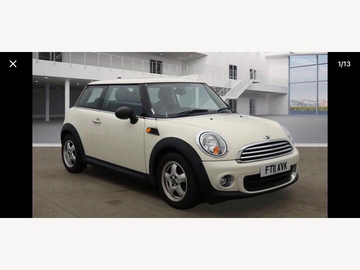 MINI Hatch 1.6 One Euro 5 3dr