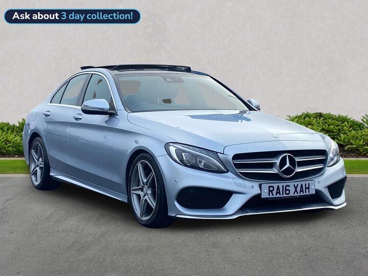 Mercedes-Benz C CLASS 2.1 C220d AMG Line (Premium Plus) 7G-Tronic+ Euro 6 (s/s) 4dr