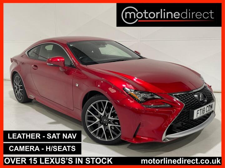 Lexus RC 2.5 300h F Sport E-CVT Euro 6 (s/s) 2dr