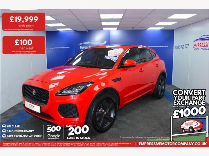 Jaguar E-PACE 2.0 D150 Chequered Flag Auto AWD Euro 6 (s/s) 5dr