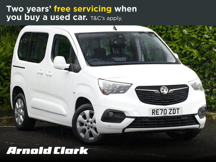 Vauxhall Combo Life 1.5 Turbo D BlueInjection Energy Euro 6 (s/s) 5dr Vauxhall Combo Life 1.5 Turbo D BlueInjection Energy Euro 6 (s/s) 5dr