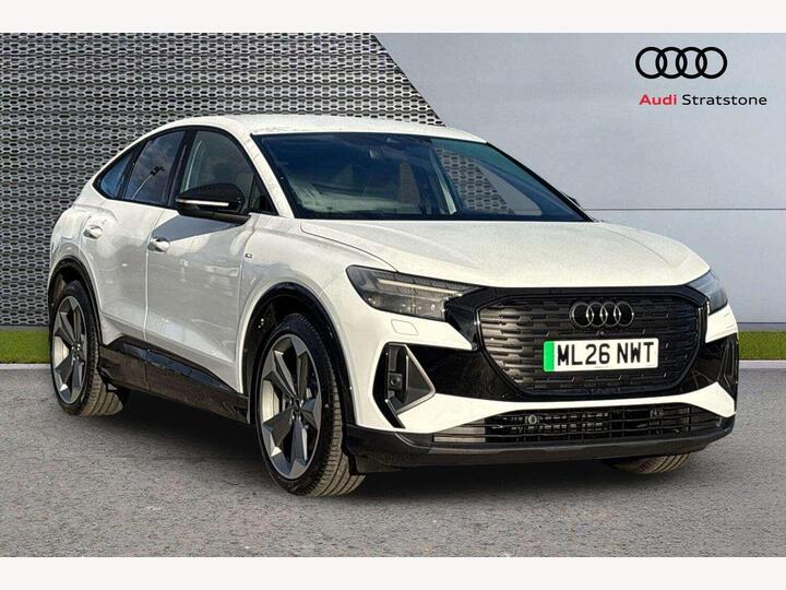 Audi Q4 45 Black Edition Sportback Auto 5dr 82kWh Audi Q4 45 Black Edition Sportback Auto 5dr 82kWh