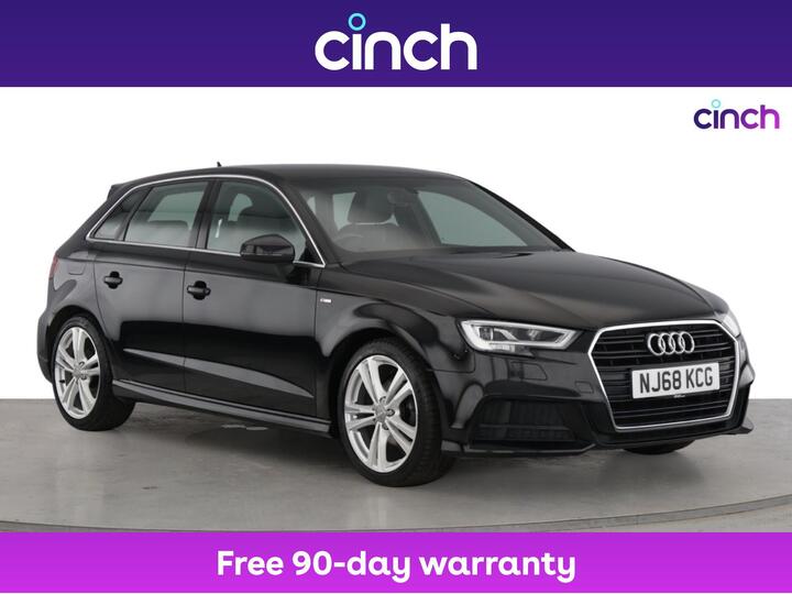 Audi A3 1.6 TDI 30 S Line Sportback S Tronic Euro 6 (s/s) 5dr