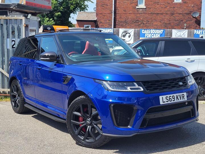 Land Rover Range Rover Sport 5.0 P575 V8 SVR Auto 4WD Euro 6 (s/s) 5dr