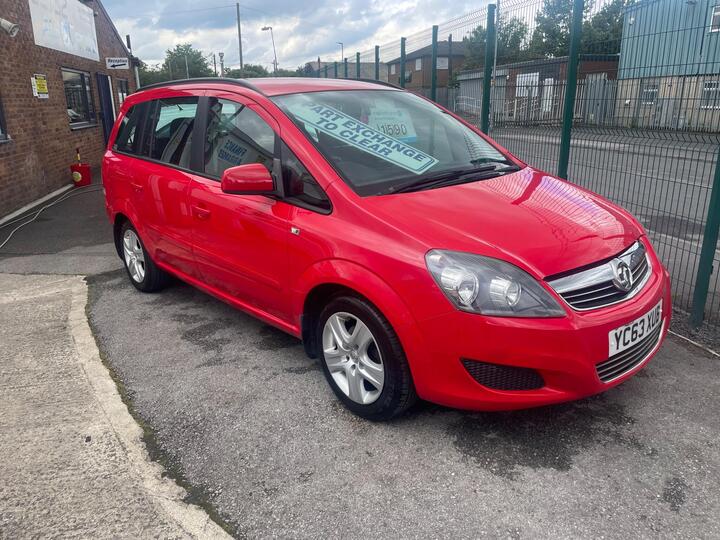 Vauxhall Zafira 1.6 16V Exclusiv Euro 5 5dr