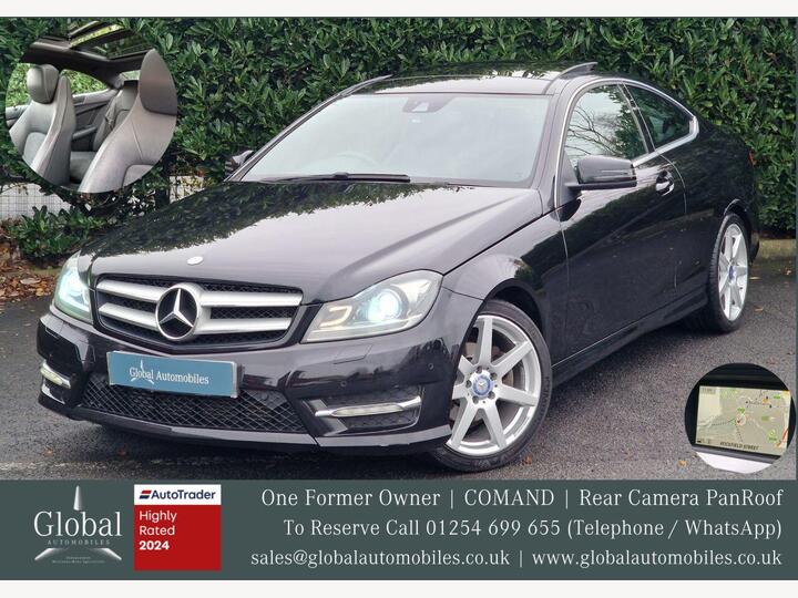 Mercedes-Benz C-CLASS 2.1 C220 CDI AMG Sport Edition G-Tronic+ Euro 5 (s/s) 2dr