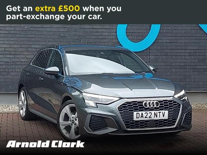 Audi A3 1.0 TFSI 30 S Line Sportback S Tronic Euro 6 (s/s) 5dr