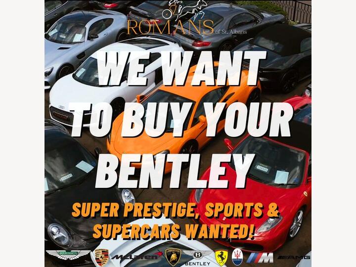 Bentley CONTINENTAL 4.0 V8 GT S Auto 4WD Euro 6 2dr