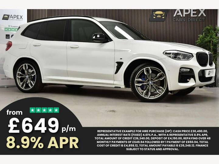 BMW X3 3.0 M40i GPF Auto XDrive Euro 6 (s/s) 5dr
