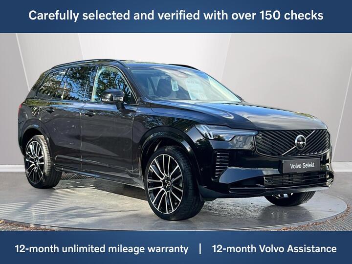 Volvo XC90 2.0 T8 18.8kWh Ultra Dark Auto 4WD Euro 6 (s/s) 5dr