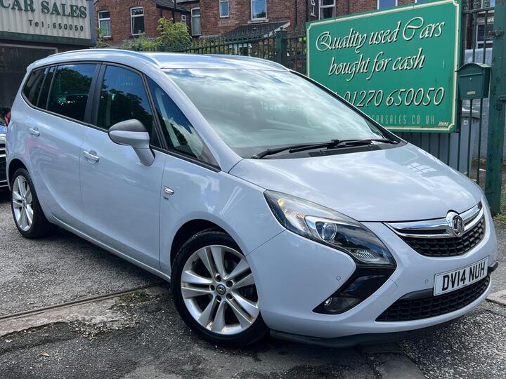 Vauxhall Zafira Tourer 1.4T 16V SRi Euro 5 5dr Vauxhall Zafira Tourer 1.4T 16V SRi Euro 5 5dr