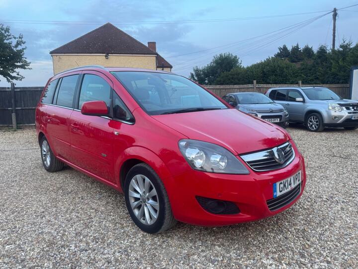 Vauxhall Zafira 1.8 16V Design Euro 5 5dr