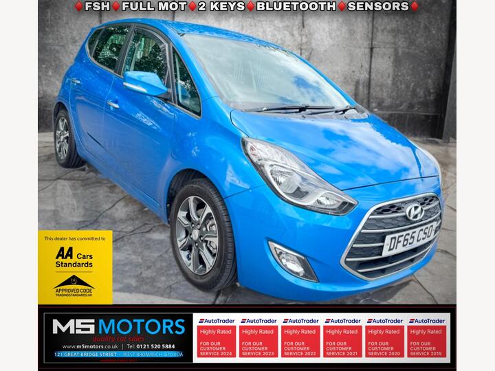 Hyundai Ix20 1.4 Blue Drive SE Euro 6 (s/s) 5dr