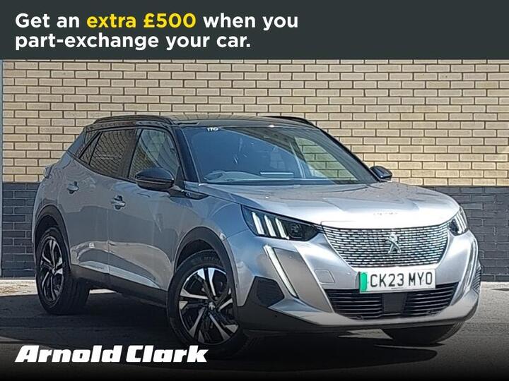 Peugeot E-2008 50kWh GT Auto 5dr (7kW Charger)
