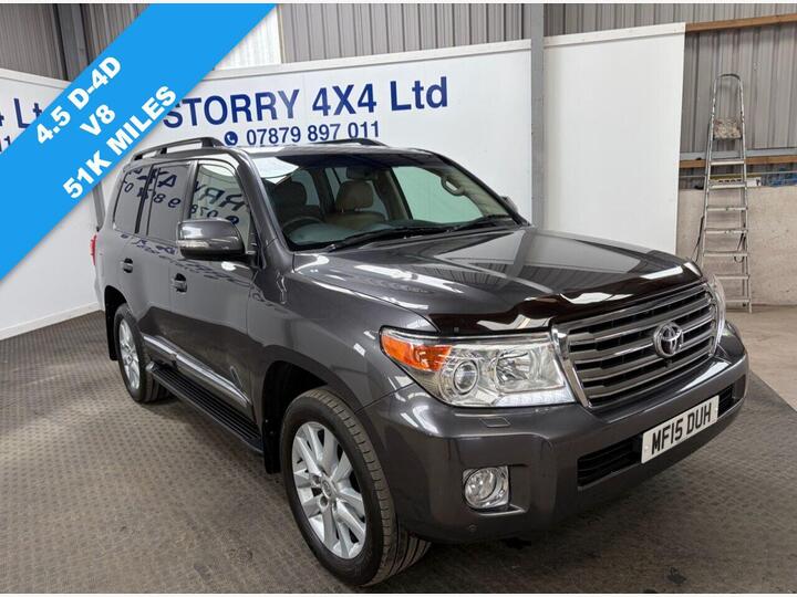 Toyota LAND CRUISER 4.5 D-4D V8 Auto 4WD Euro 5 5dr