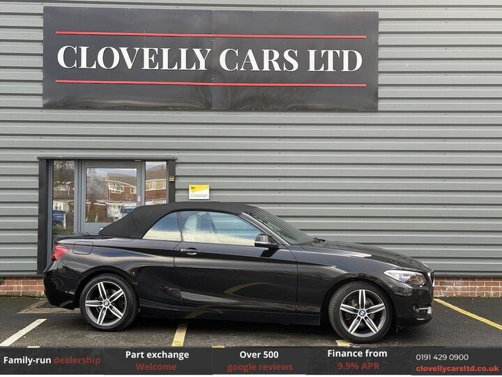 BMW 2 Series 2.0 218d Sport Auto Euro 6 (s/s) 2dr