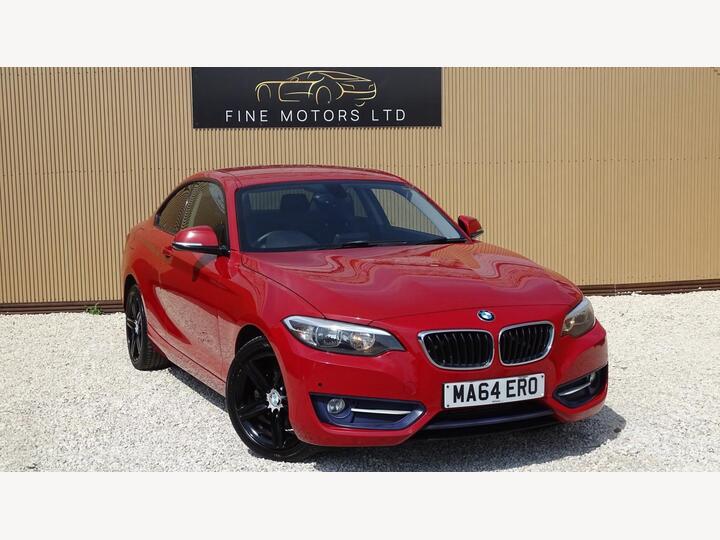 BMW 2 SERIES 2.0 220d Sport Euro 6 (s/s) 2dr