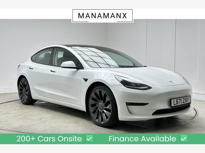 Tesla Model 3 (Dual Motor) Performance Auto 4WDE 4dr (Performance Upgrade)