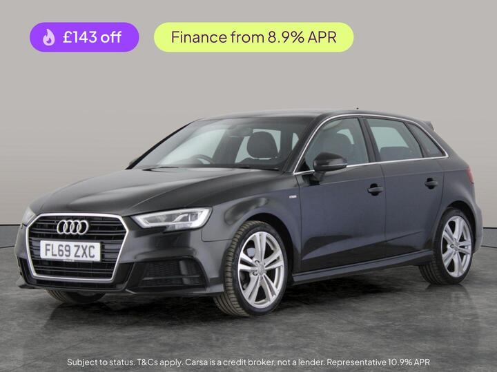 Audi A3 1.6 TDI 30 S Line Sportback Euro 6 (s/s) 5dr