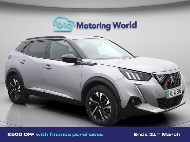 Peugeot E-2008 50kWh GT Auto 5dr