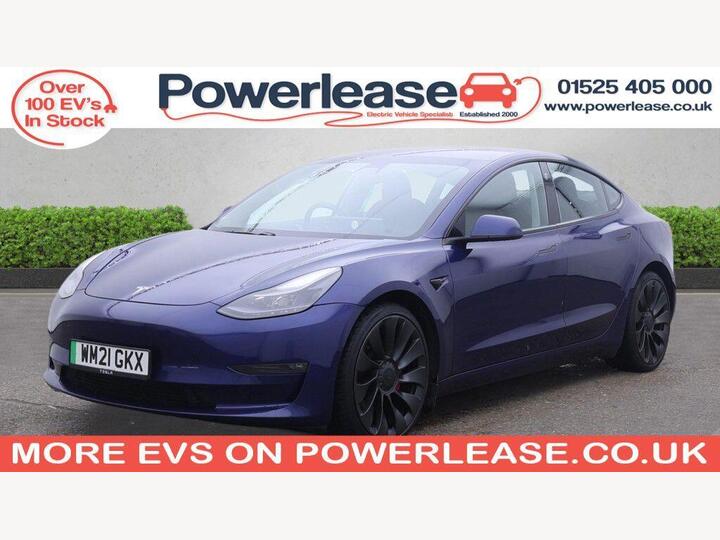 Tesla Model 3 (Dual Motor) Performance Auto 4WDE 4dr (Performance Upgrade)