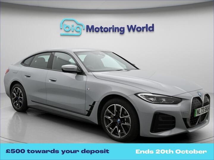 BMW I4 40 83.9kWh M Sport Gran Coupe Auto EDrive 5dr