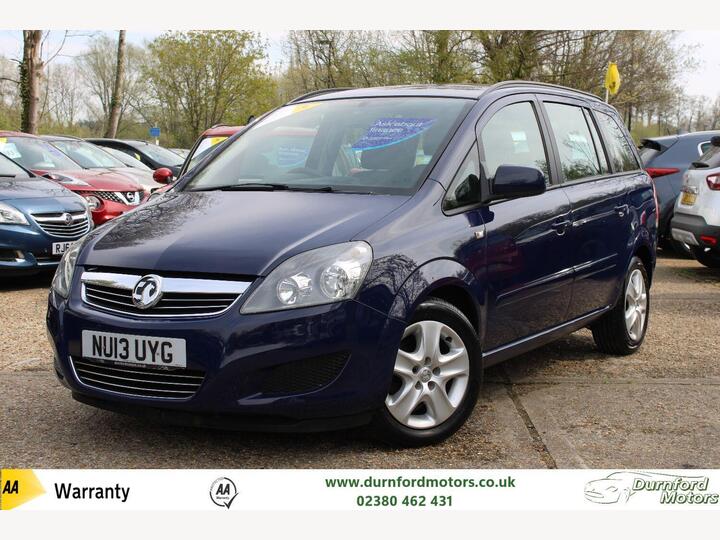 Vauxhall ZAFIRA 1.6 16V Exclusiv Euro 5 5dr