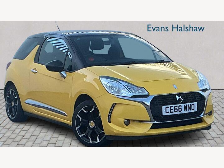 DS AUTOMOBILES DS 3 1.2 PureTech Elegance Euro 6 (s/s) 3dr DS AUTOMOBILES DS 3 1.2 PureTech Elegance Euro 6 (s/s) 3dr