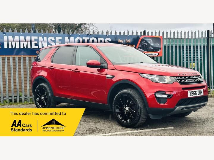 Land Rover Discovery Sport 2.0 TD4 SE Tech Auto 4WD Euro 6 (s/s) 5dr