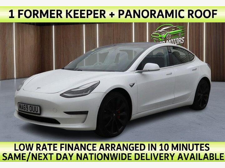 Tesla Model 3 (Dual Motor) Performance Auto 4WDE 4dr (Performance Upgrade)