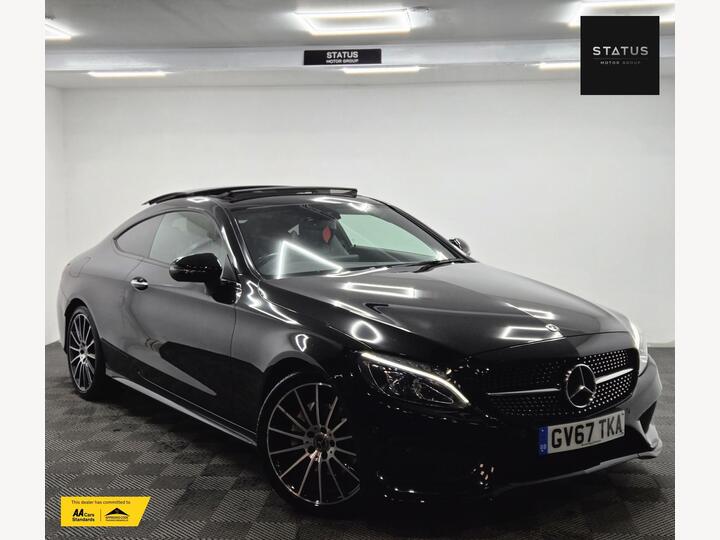 Mercedes-Benz C Class 2.0 C200 AMG Line (Premium) G-Tronic+ Euro 6 (s/s) 2dr