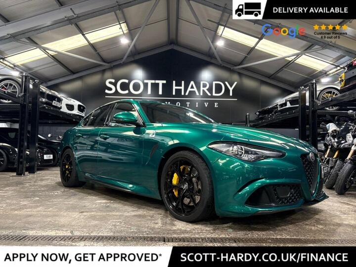 Alfa Romeo GIULIA 2.9 V6 Bi-Turbo Quadrifoglio Auto Euro 6 (s/s) 4dr Alfa Romeo GIULIA 2.9 V6 Bi-Turbo Quadrifoglio Auto Euro 6 (s/s) 4dr