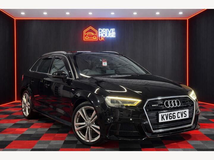 Audi A3 2.0 TDI S Line Sportback Quattro Euro 6 (s/s) 5dr